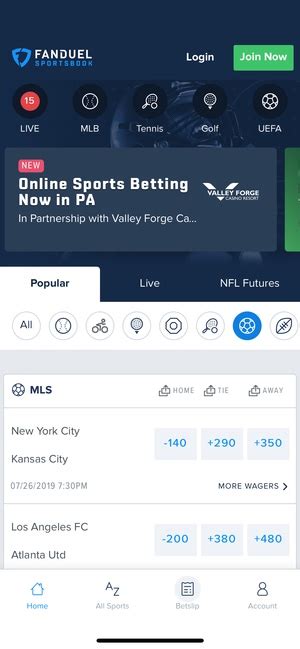fanduel sportsbook pa app.